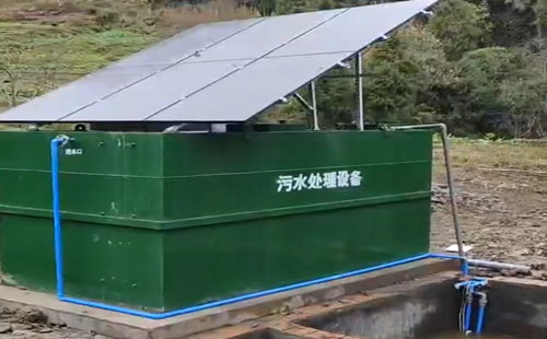 节能减排江达污水处理设备生产厂家